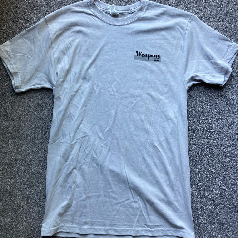 Weapons of Mass Induction Platinum Grey T shirt